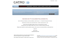 Desktop Screenshot of catro.cz