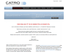 Tablet Screenshot of catro.cz